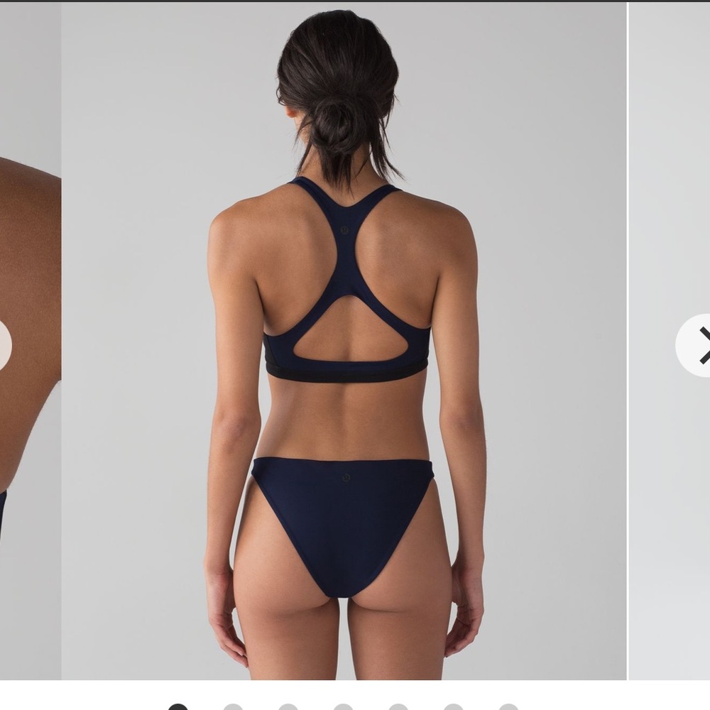 Lululemon Uncharted Waters Bottom Euro Navy / Black